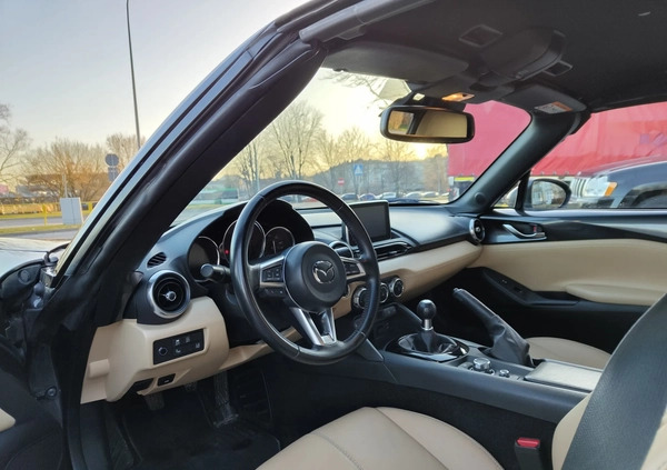 Mazda MX-5 cena 68900 przebieg: 93000, rok produkcji 2015 z Białystok małe 137